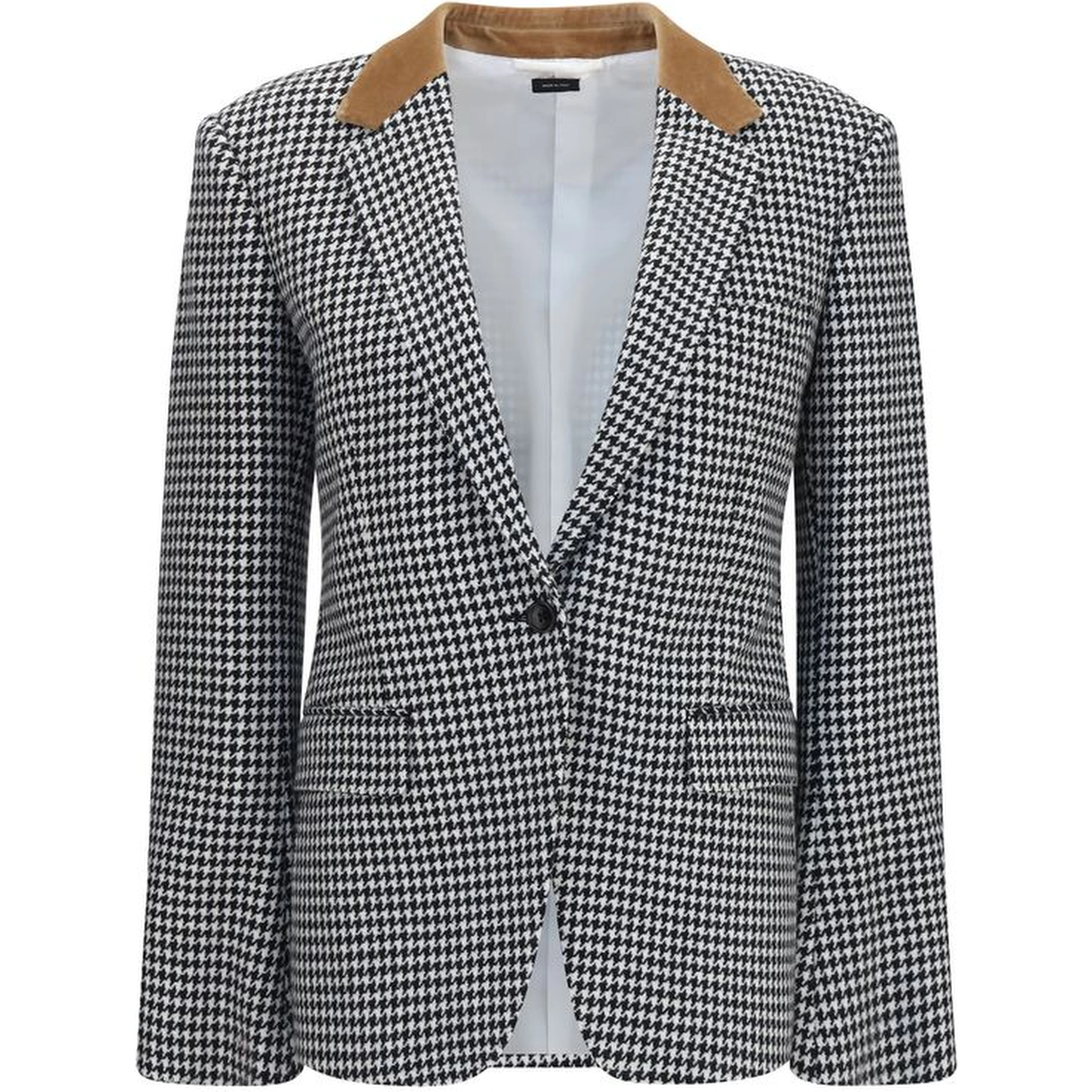 Multicolor Cashmere Full-Length Jacket