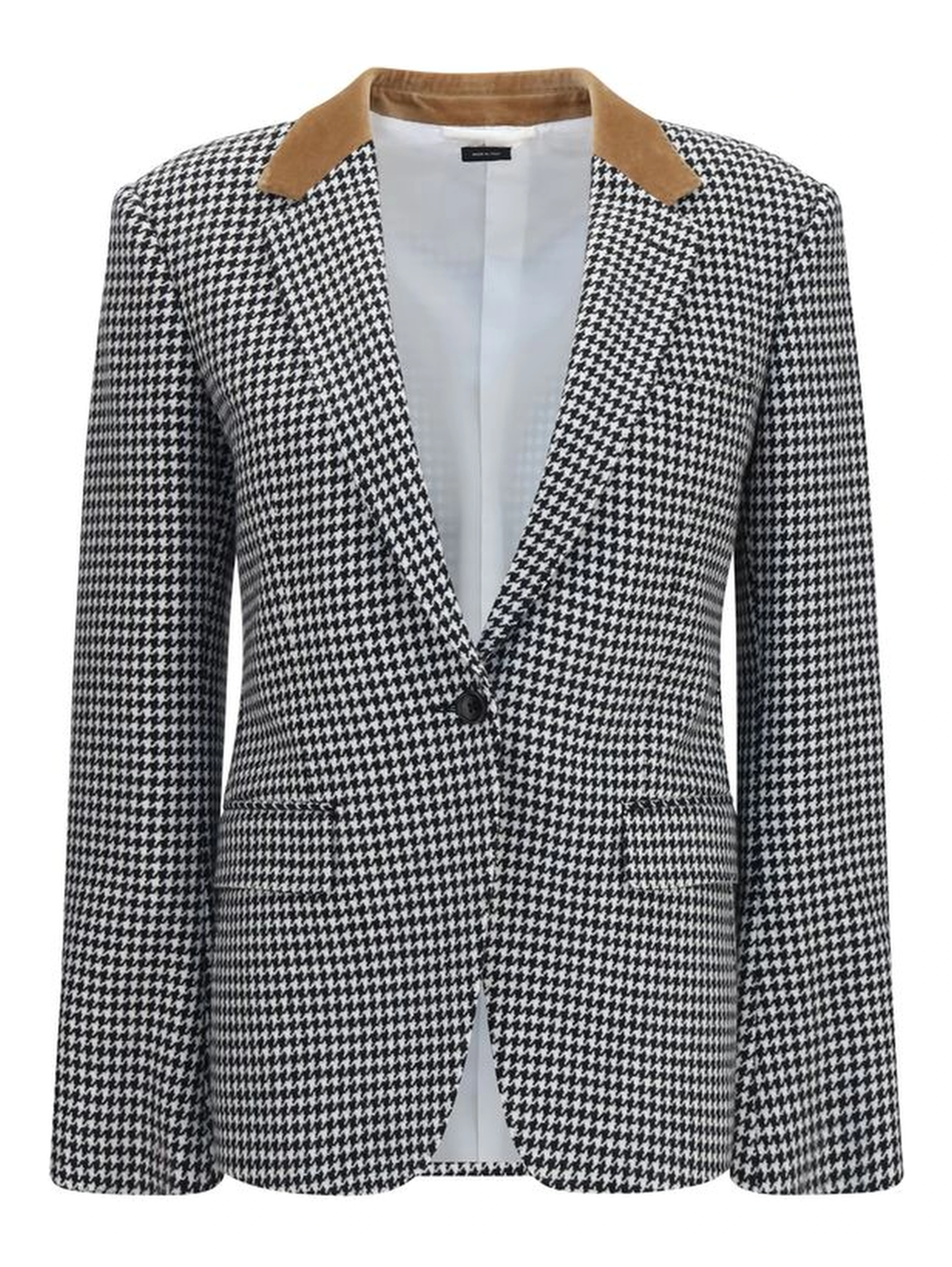 Multicolor Cashmere Full-Length Jacket