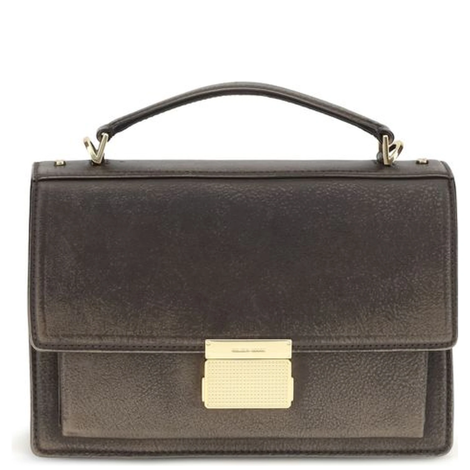 Brown Calf Leather Bos Taurus Handbag