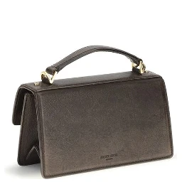 Brown Calf Leather Bos Taurus Handbag