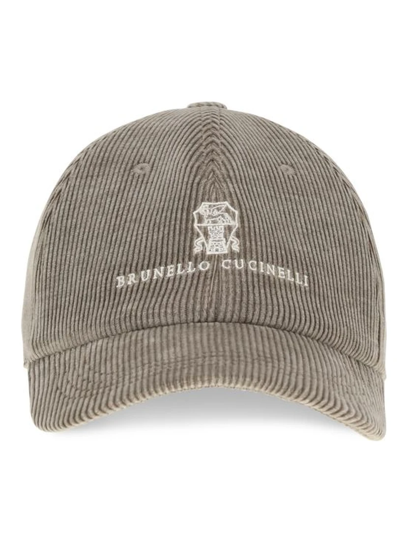 Beige Cotton Cap (Baseball Hat)