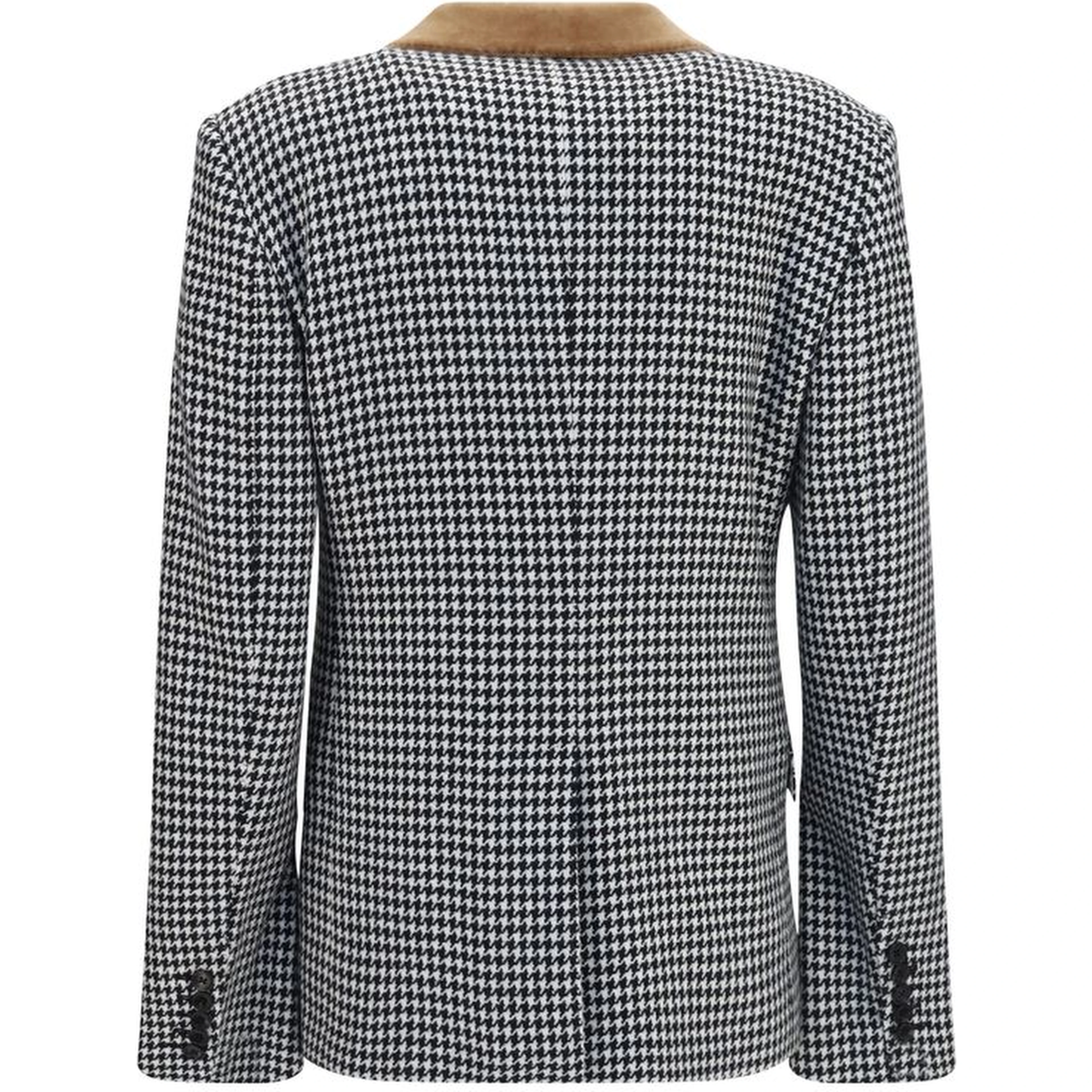 Multicolor Cashmere Full-Length Jacket
