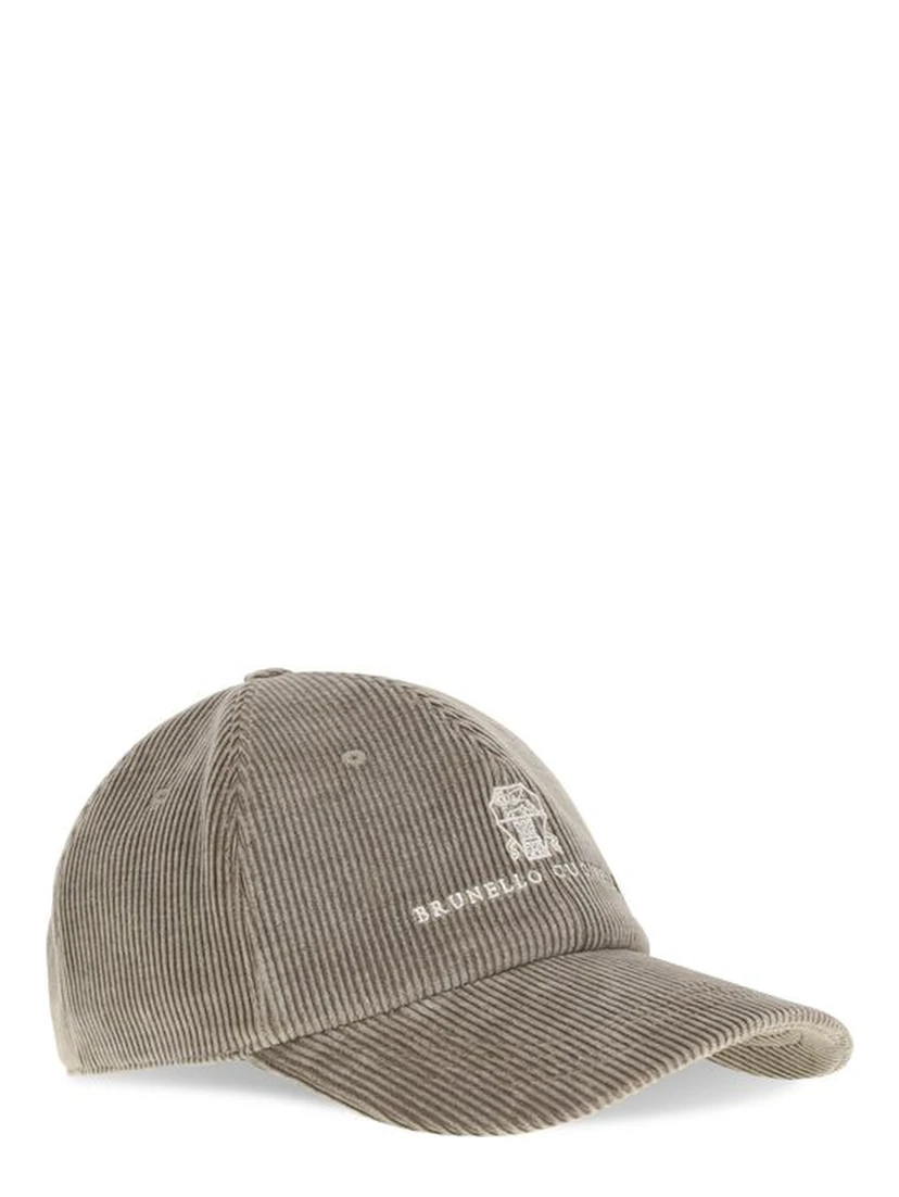 Beige Cotton Cap (Baseball Hat)