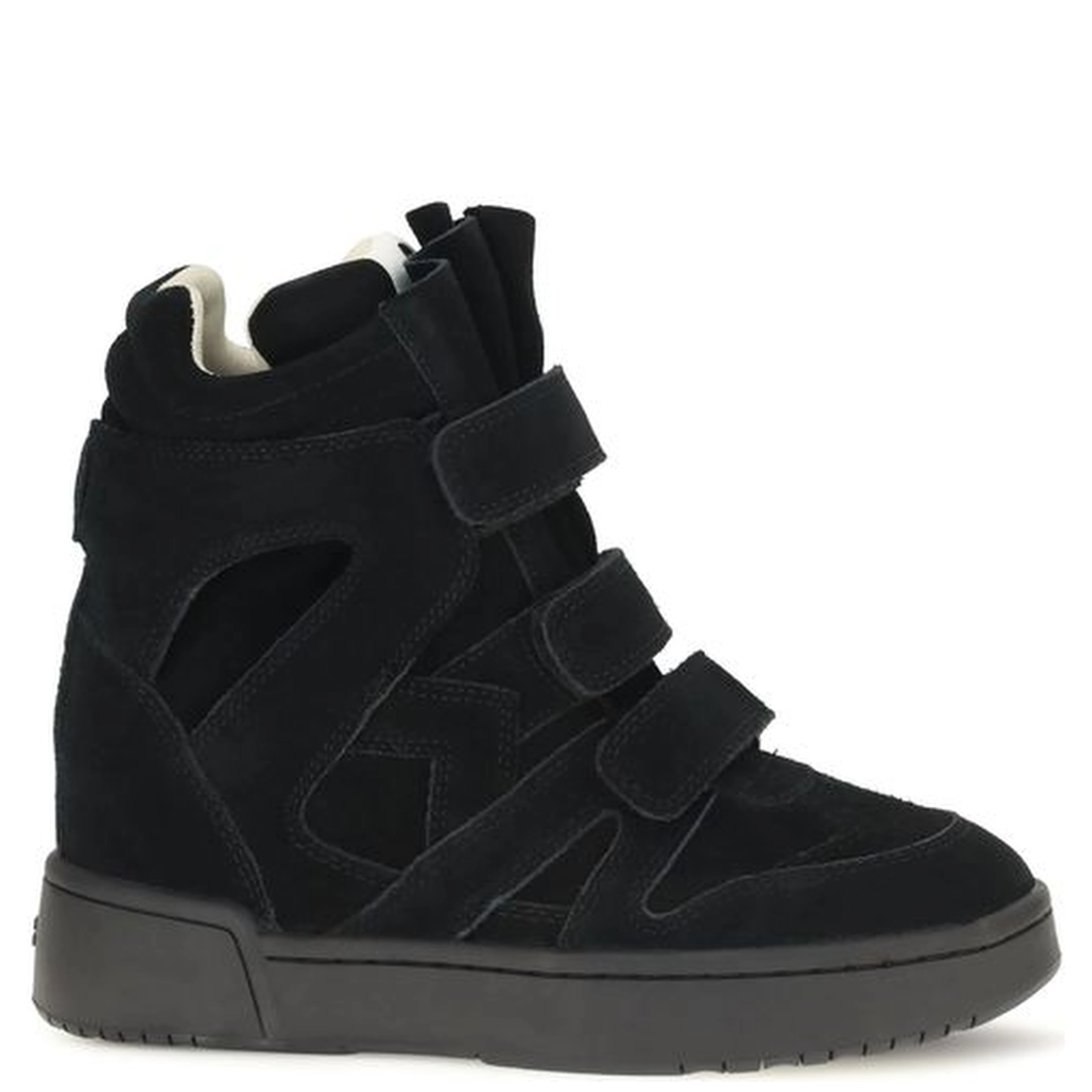 Black Calf Leather Bos Taurus Sneakers