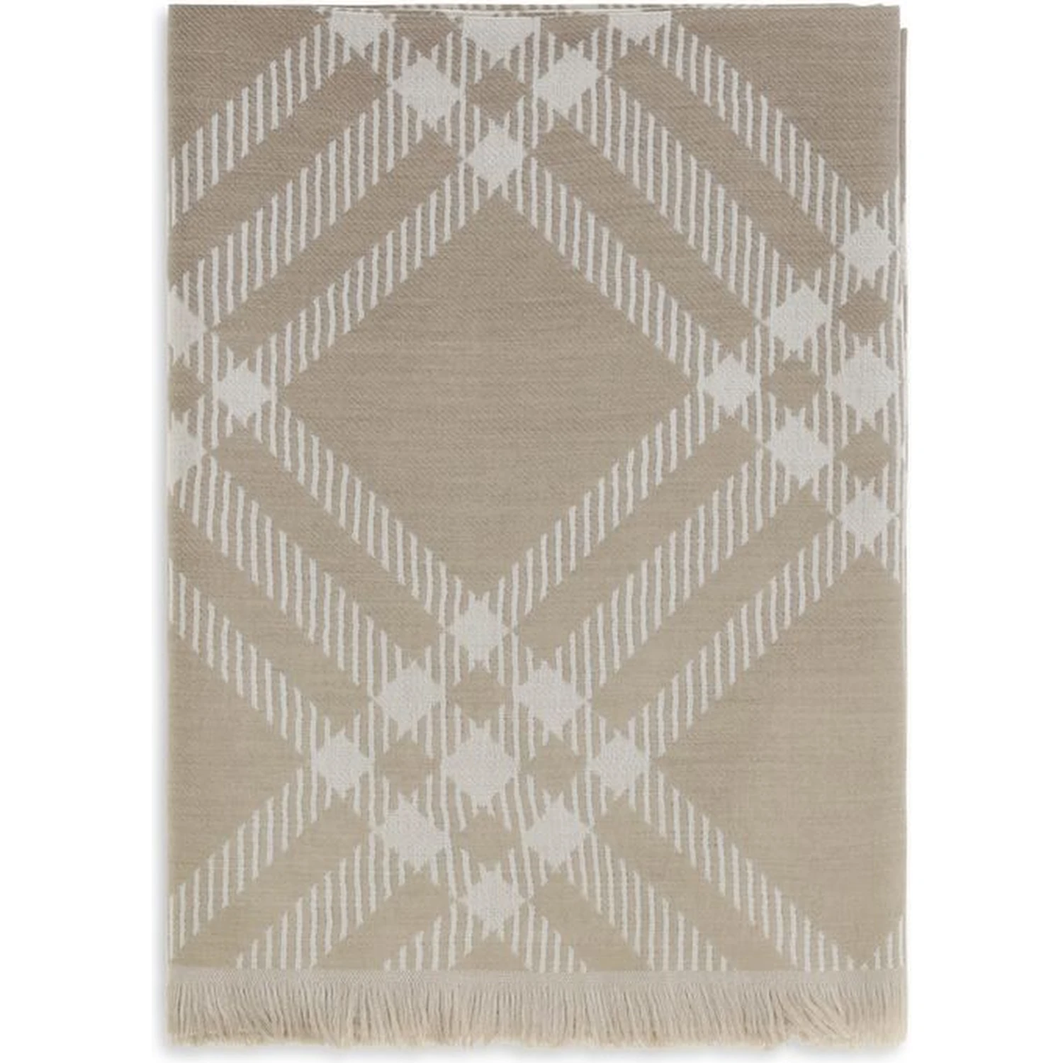Beige Wool Oves Aries Scarf
