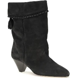 Black Calf Leather Bos Taurus Boots