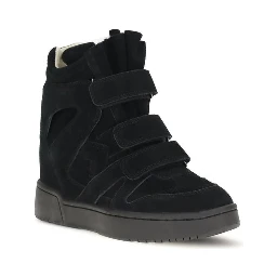 Black Calf Leather Bos Taurus Sneakers