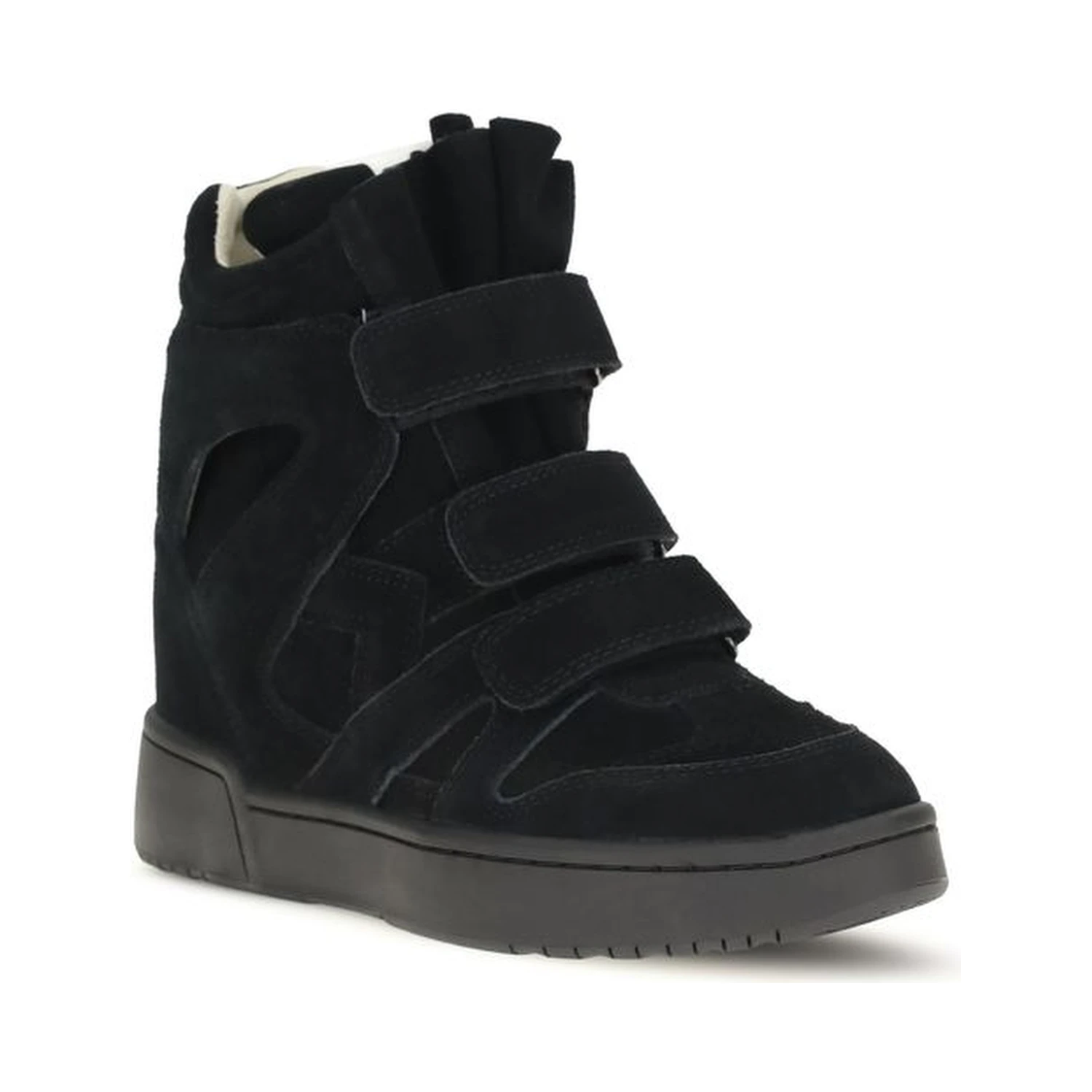 Black Calf Leather Bos Taurus Sneakers