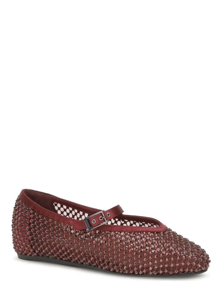Bordeaux Calf Leather Bos Taurus Ballet Flats alternative