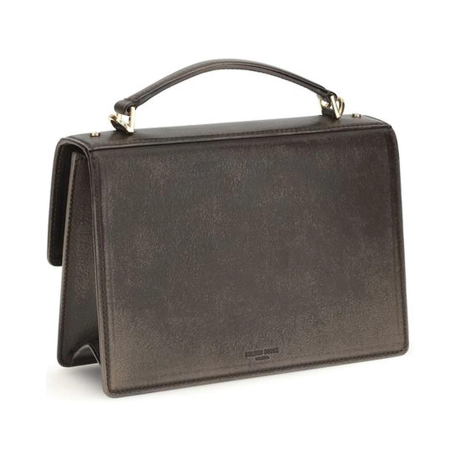 Brown Calf Leather Bos Taurus Handbag
