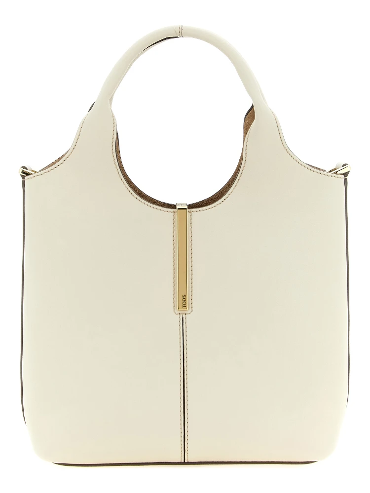 White Calfskin Tote Bag