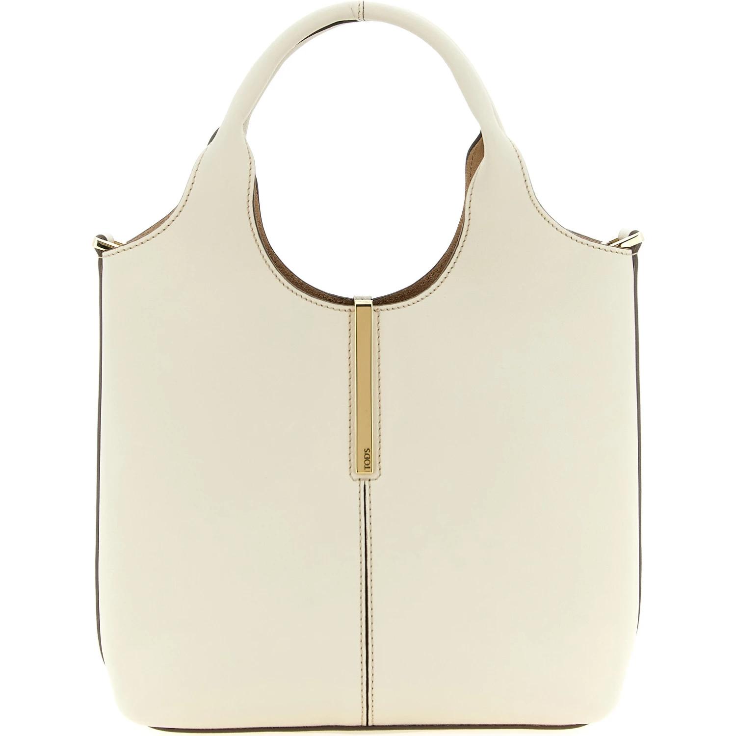White Calfskin Tote Bag
