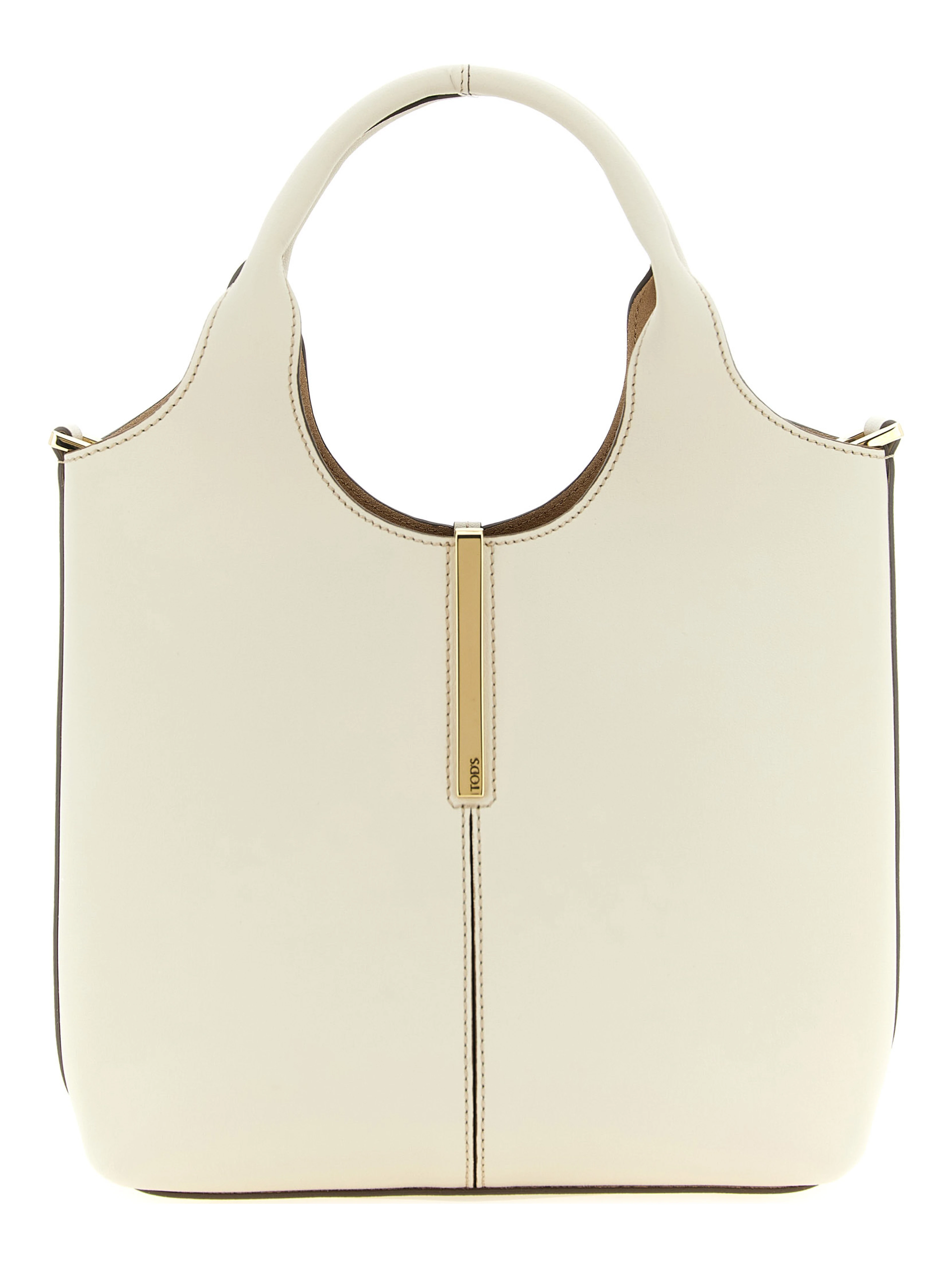 White Calfskin Tote Bag