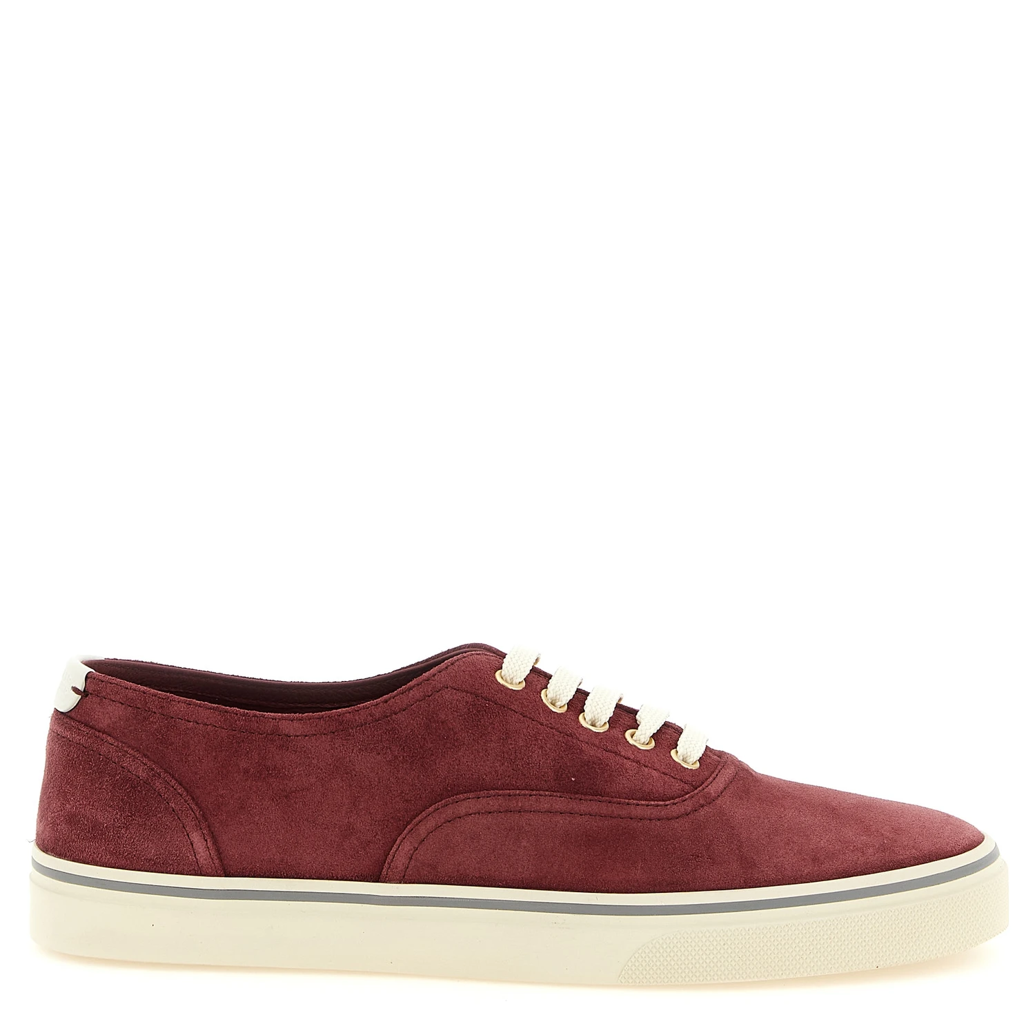 Bordeaux Calfskin Low Top Sneakers