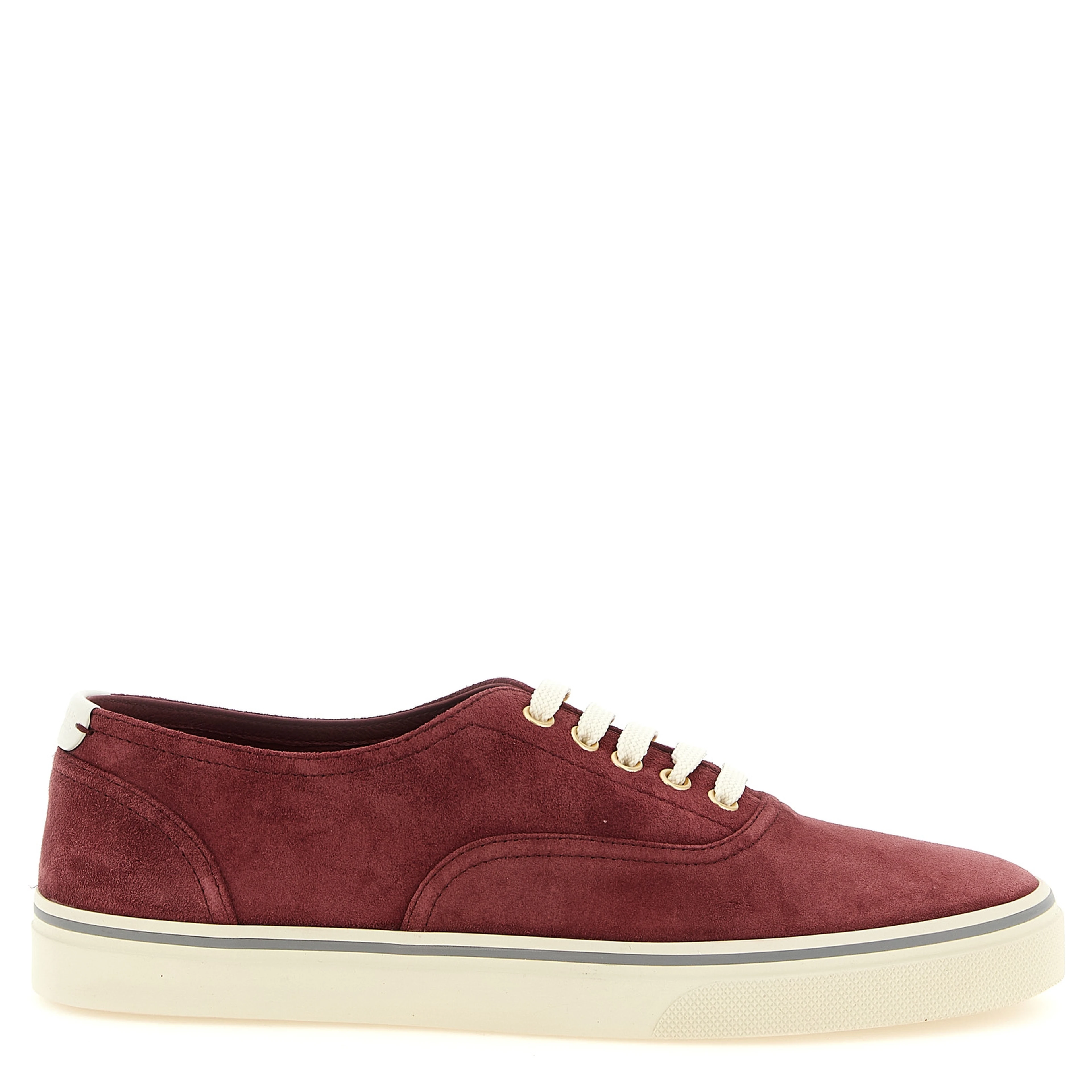 Bordeaux Calfskin Low Top Sneakers