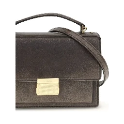 Brown Calf Leather Bos Taurus Handbag