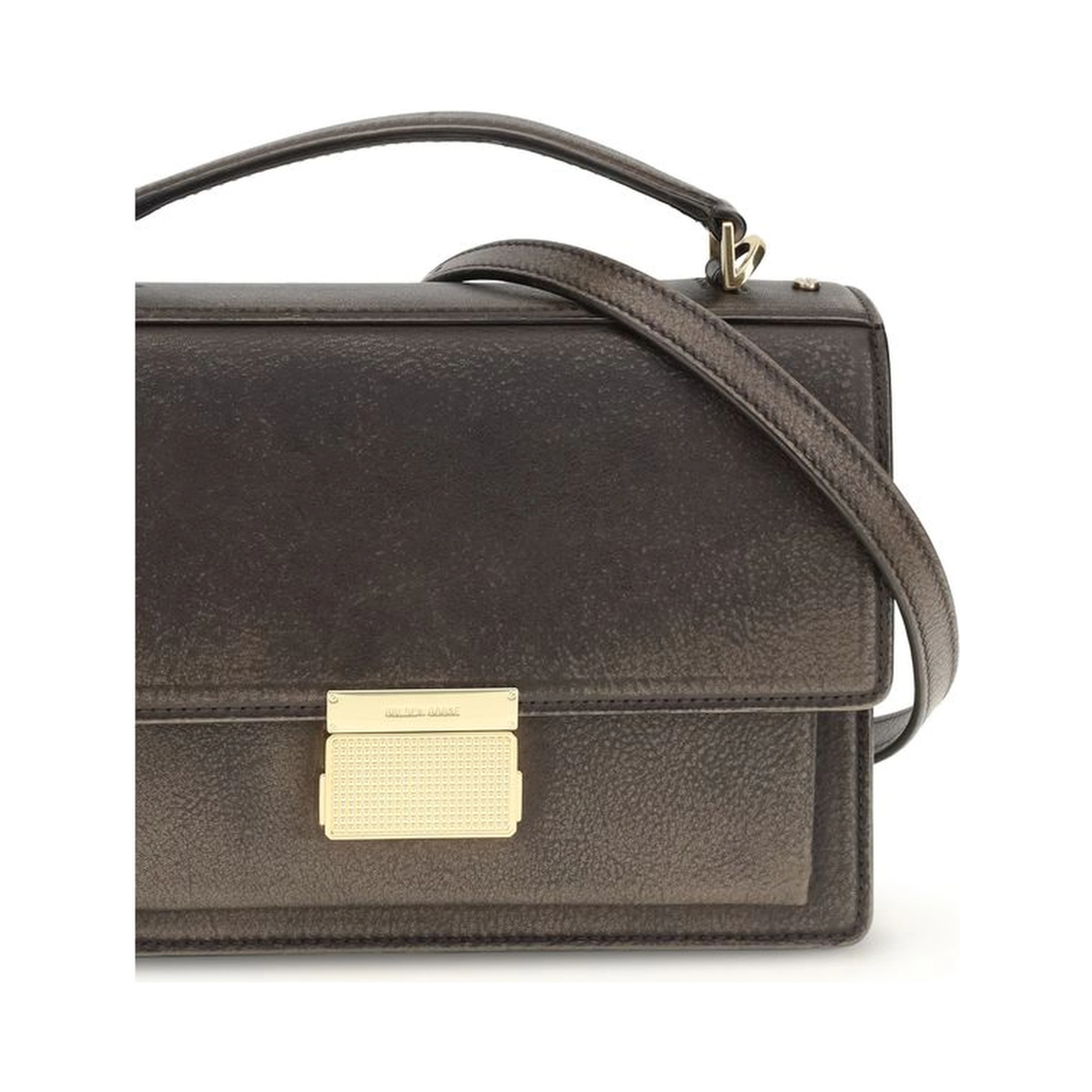 Brown Calf Leather Bos Taurus Handbag