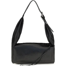 Black Leather Shoulder Bag