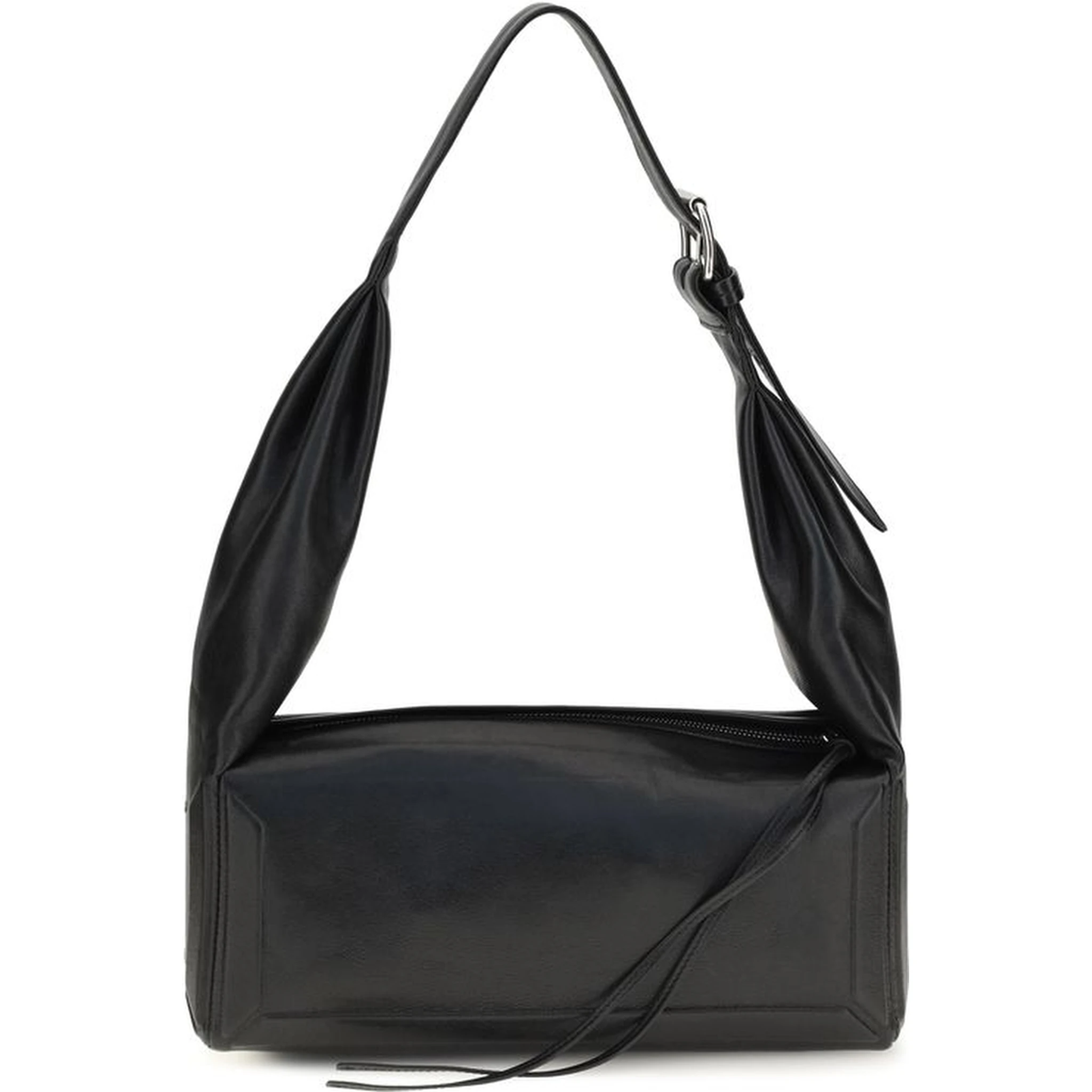 Black Leather Shoulder Bag