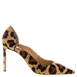 Multicolor Goatskin High Heel Pumps