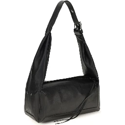 Black Leather Shoulder Bag