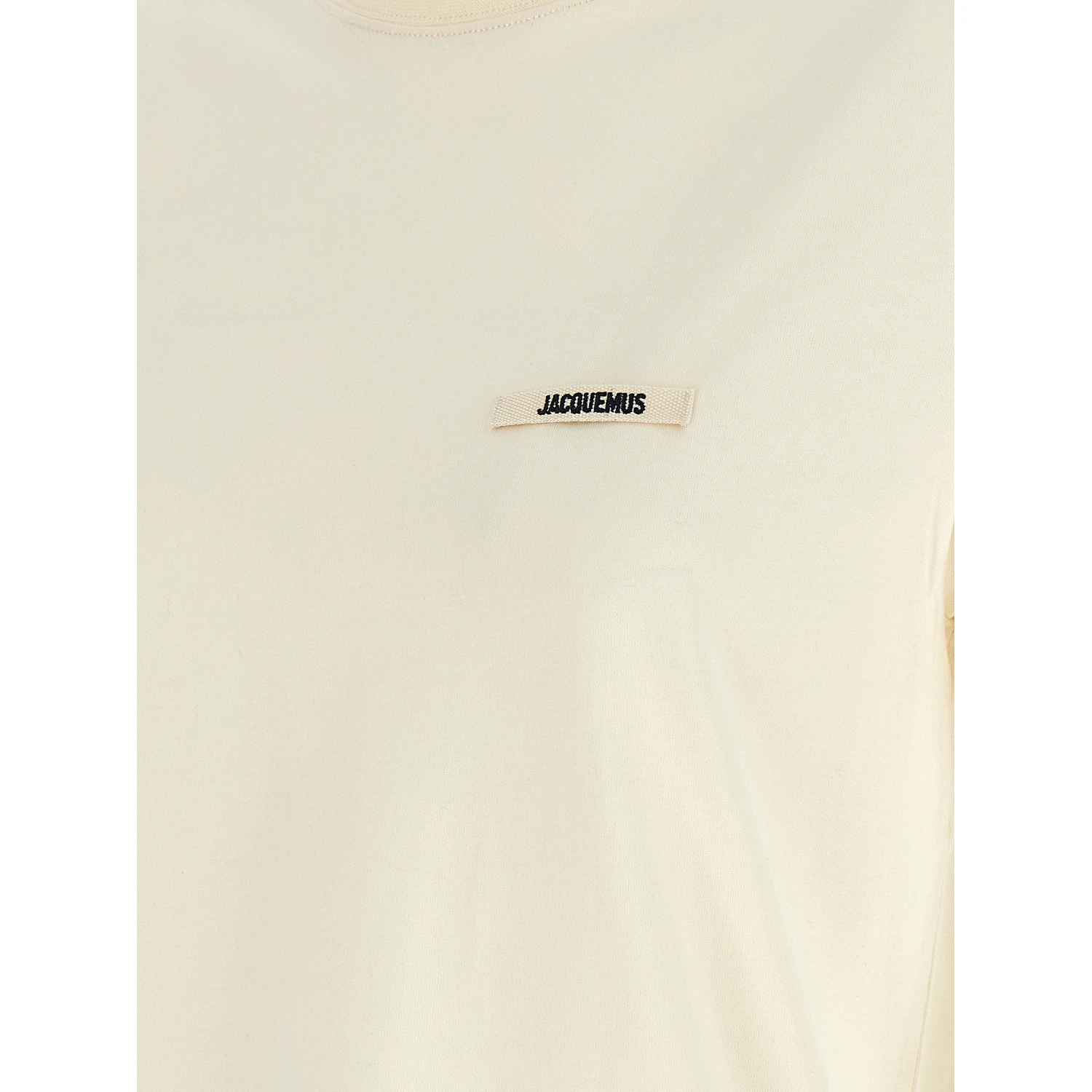 Beige Cotton T-Shirt