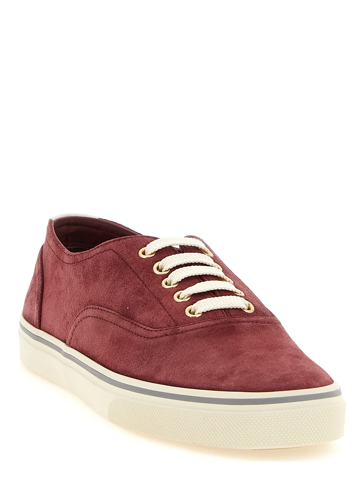 Bordeaux Calfskin Low Top Sneakers alternative