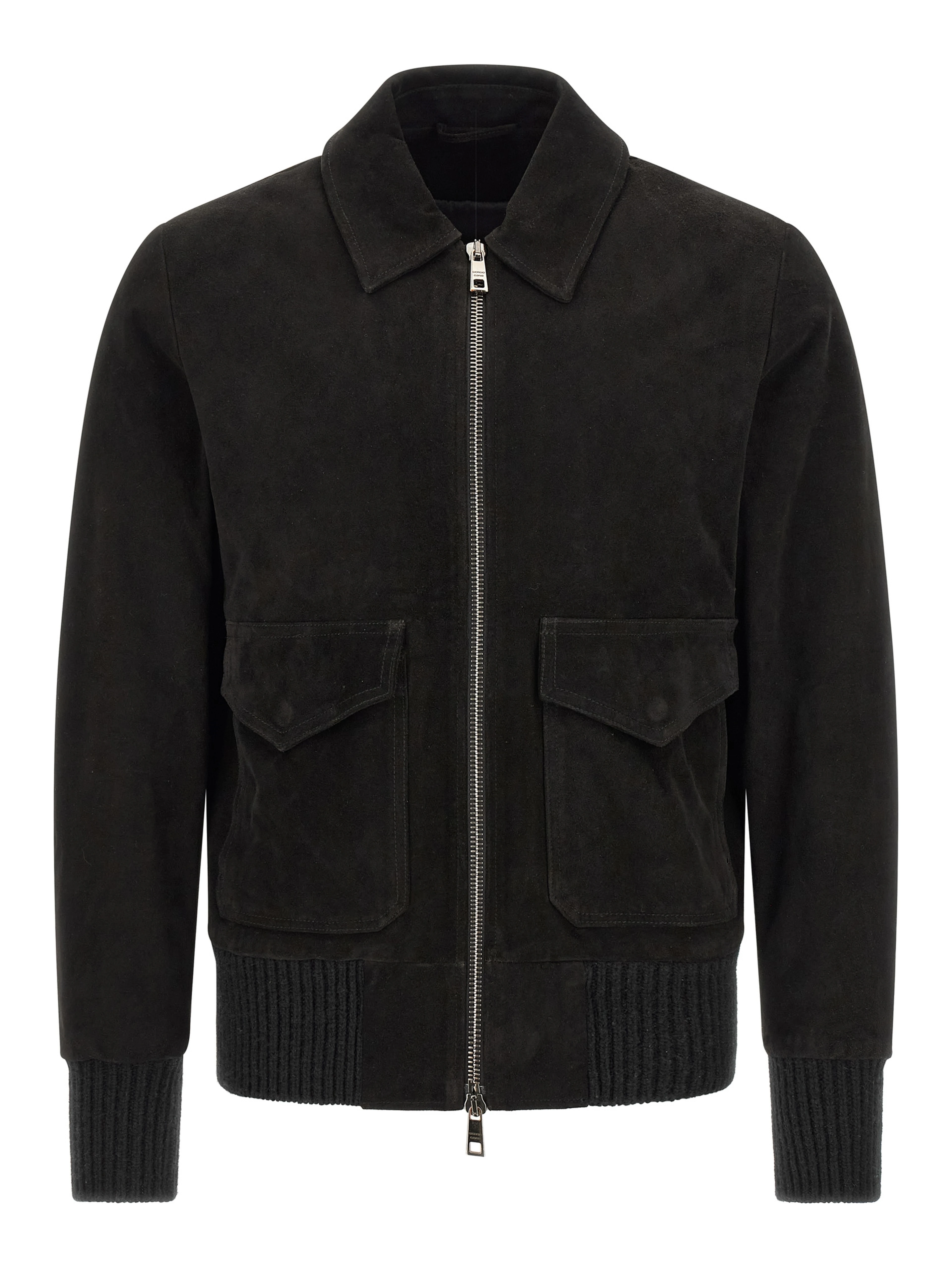 Black Lamb Leather Leather Jacket