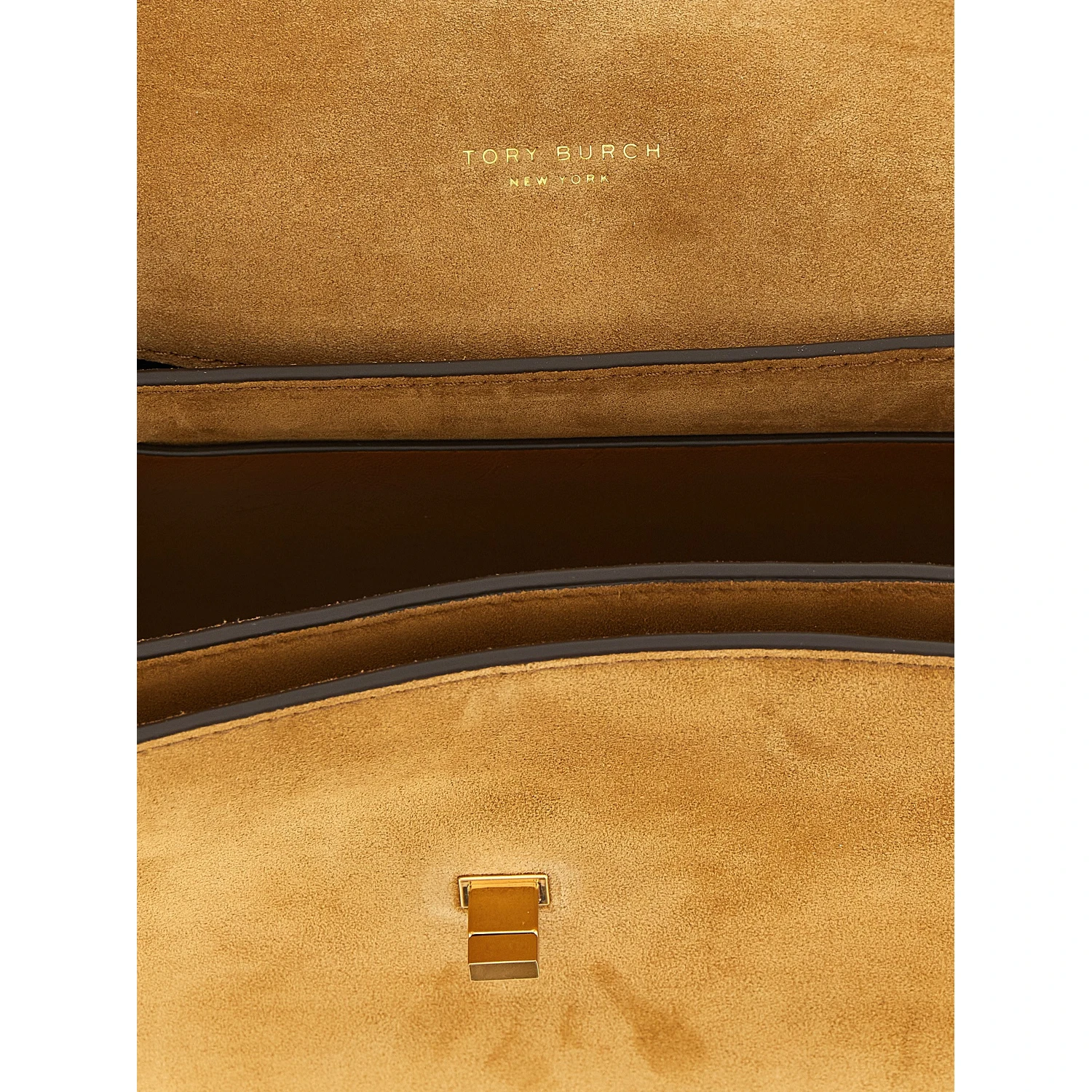 Brown Calfskin Shoulder Bag