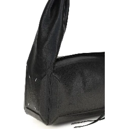 Black Leather Shoulder Bag