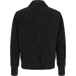 Black Lamb Leather Leather Jacket