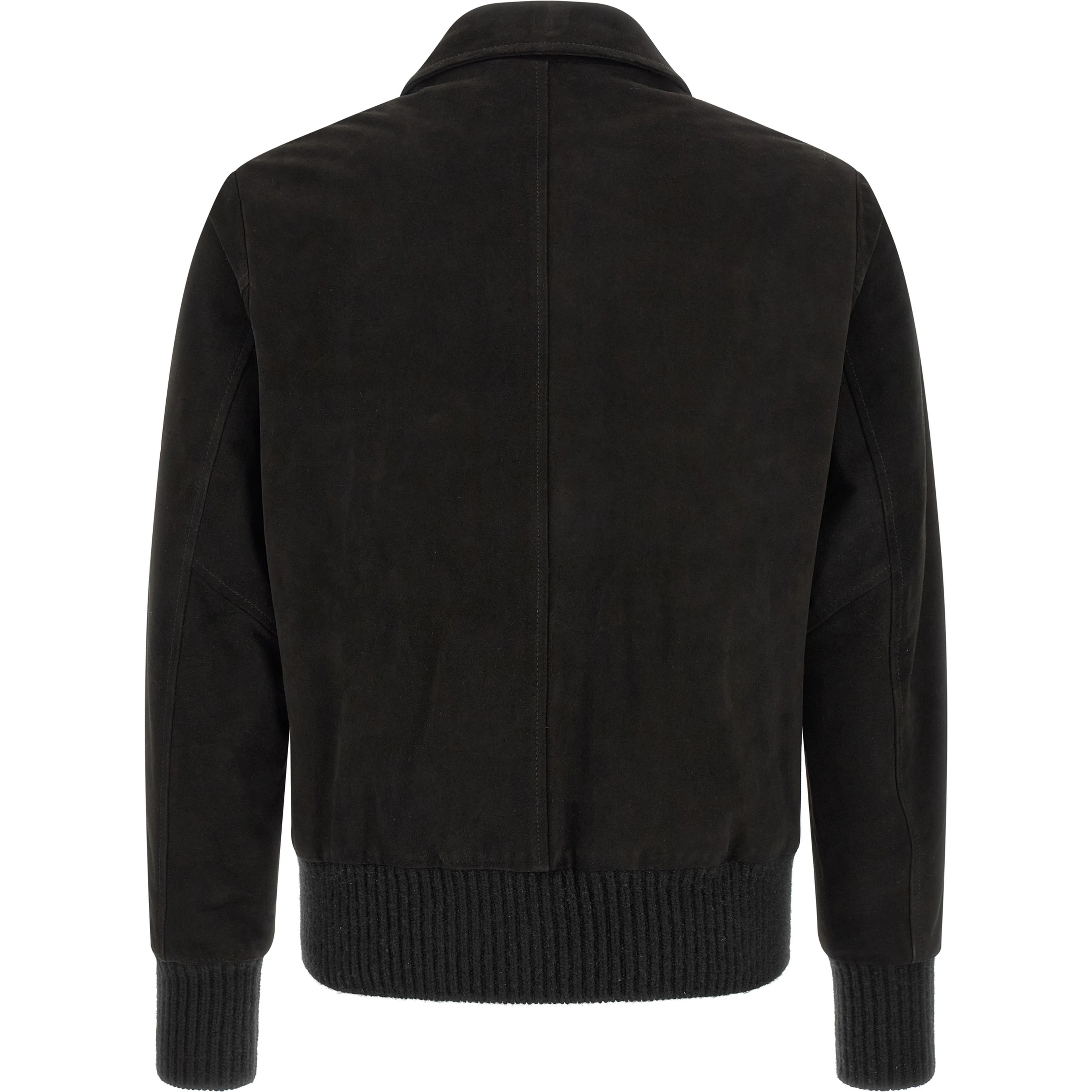 Black Lamb Leather Leather Jacket