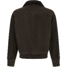 Brown Lamb Leather Leather Jacket