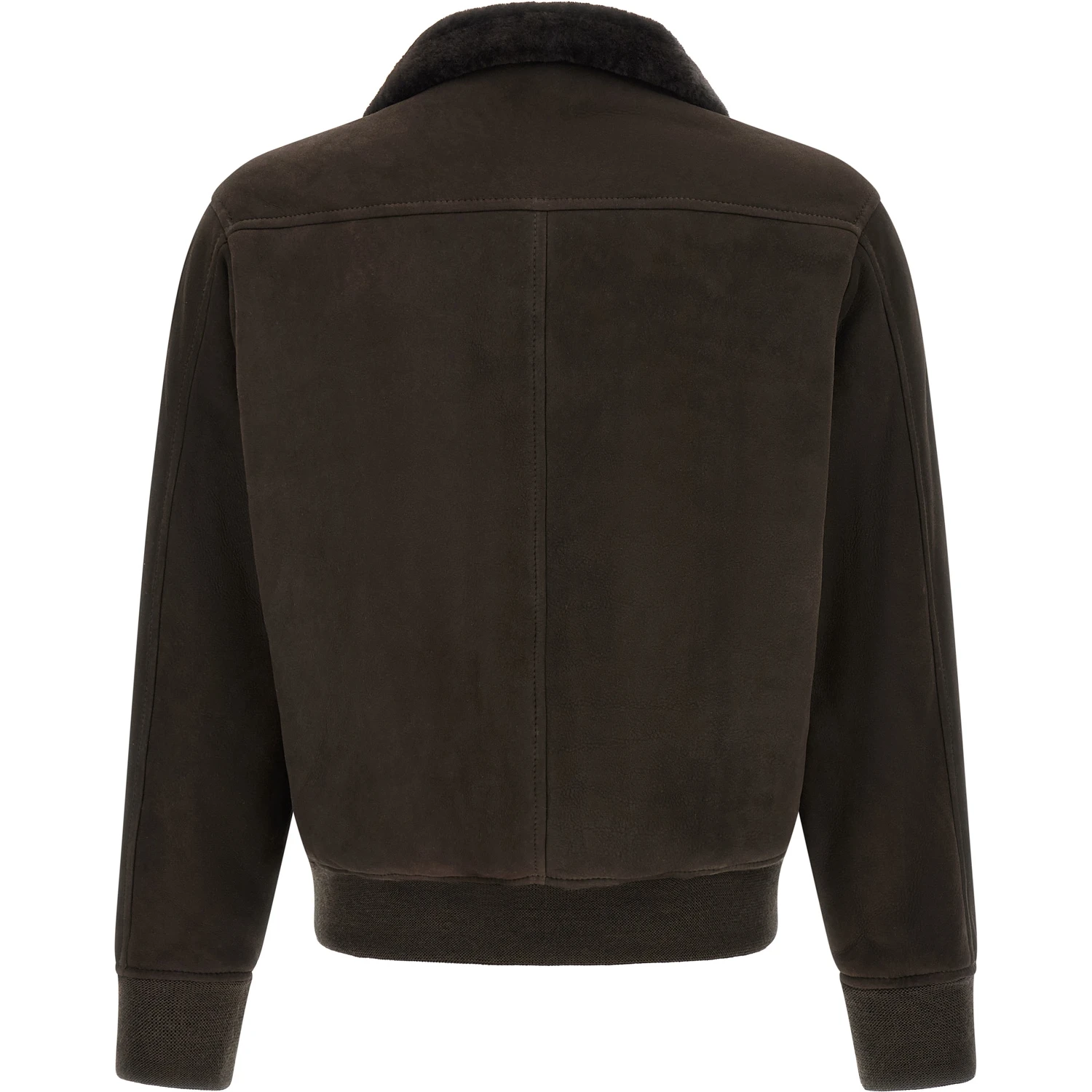 Brown Lamb Leather Leather Jacket