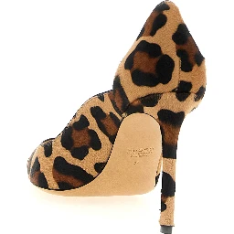 Multicolor Goatskin High Heel Pumps