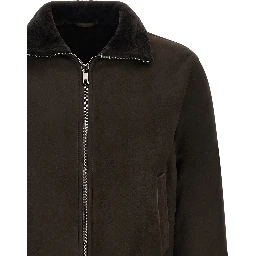 Brown Lamb Leather Leather Jacket