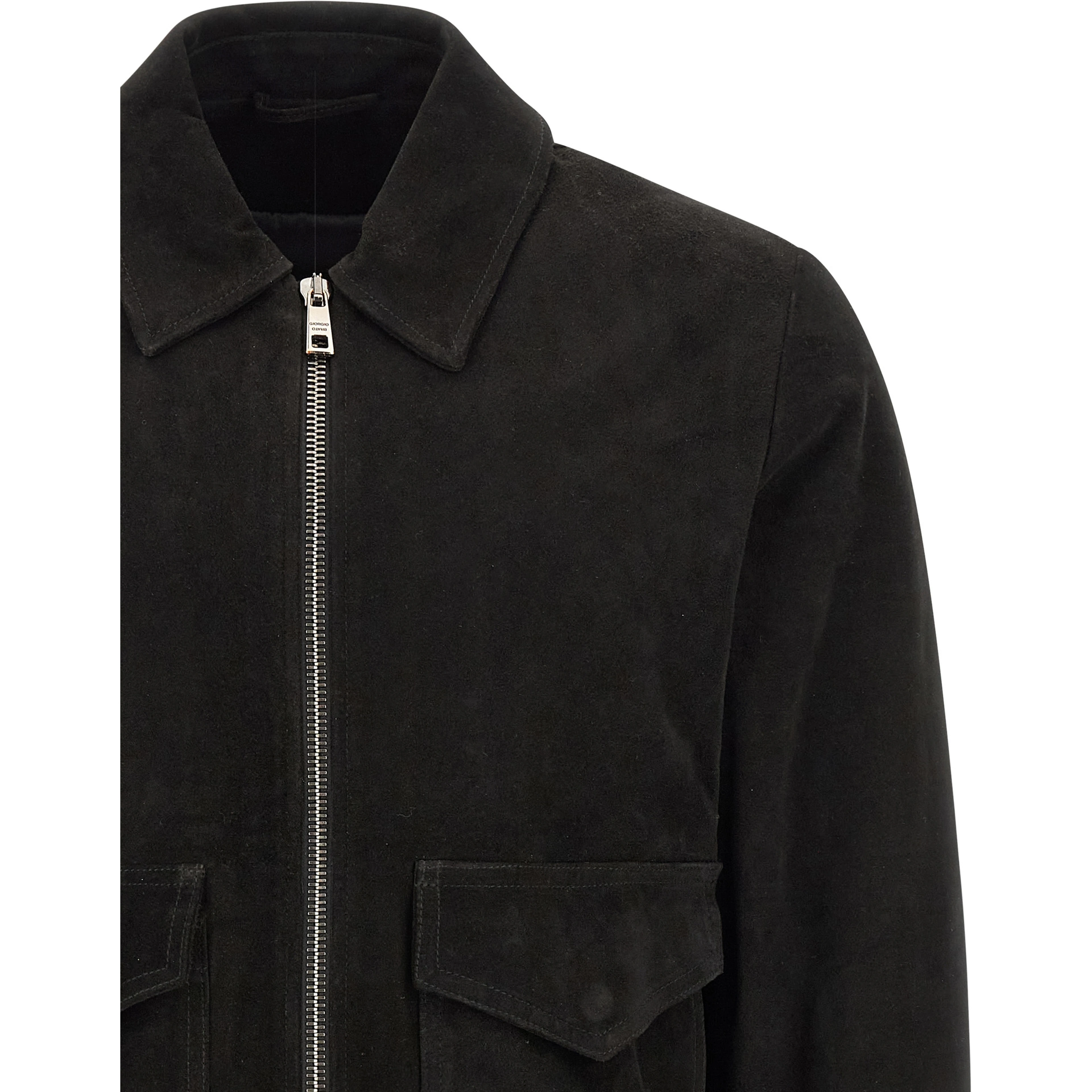 Black Lamb Leather Leather Jacket