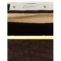 Brown Goatskin Clutch Bag