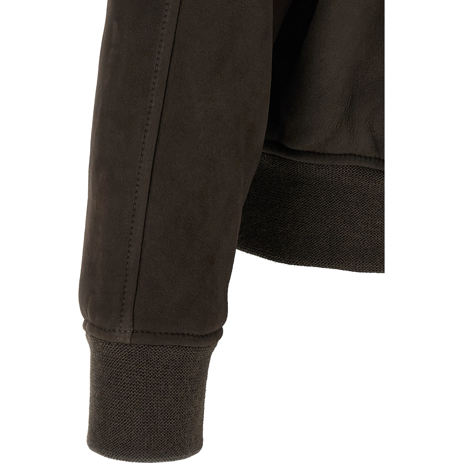 Brown Lamb Leather Leather Jacket