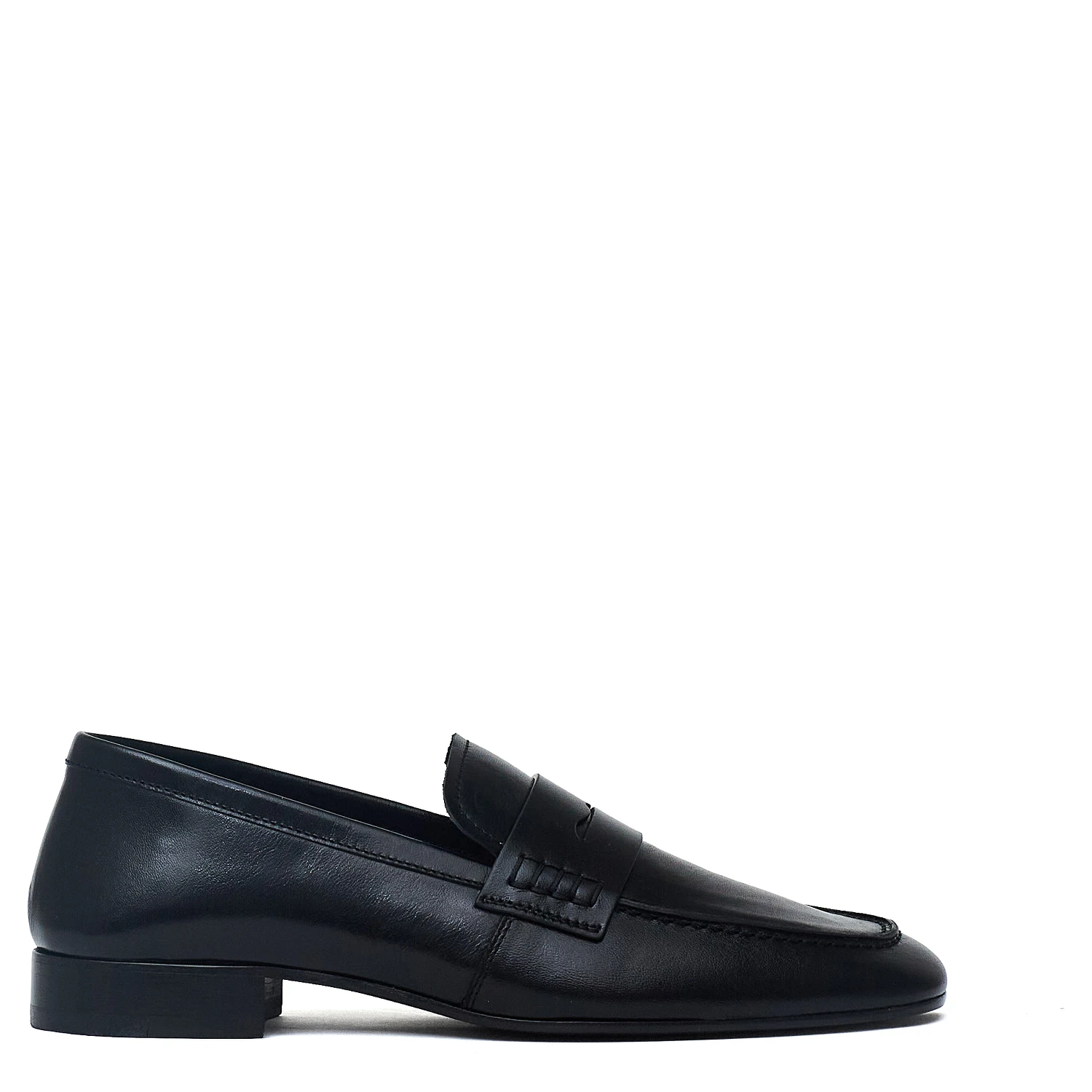 Shoes Vegtan Calf Leather With Shiny Finishing On Top