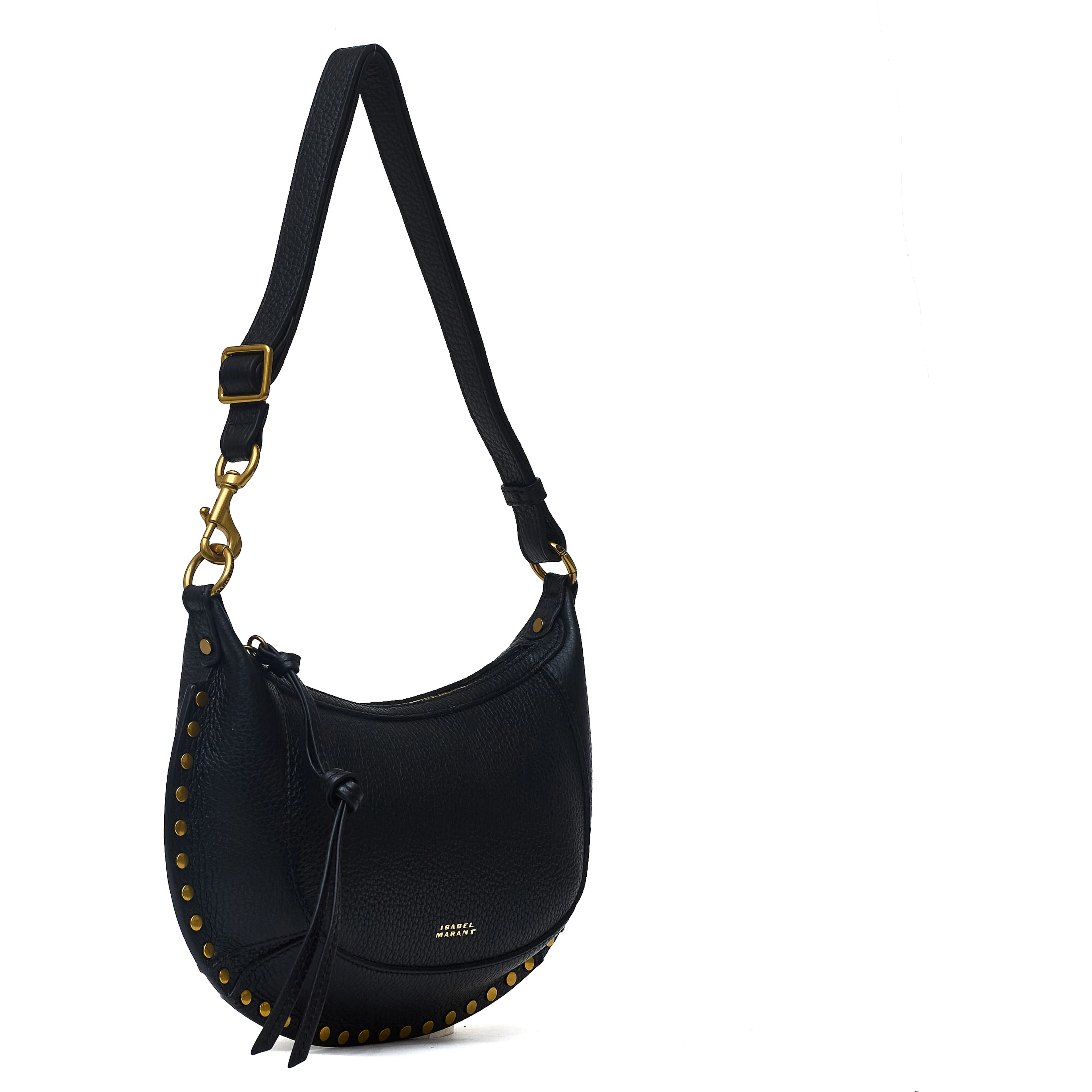 Oskan Moon Grain Leather Shoulder Bag