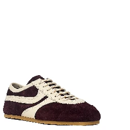 Sneakers Suede Calf Leather