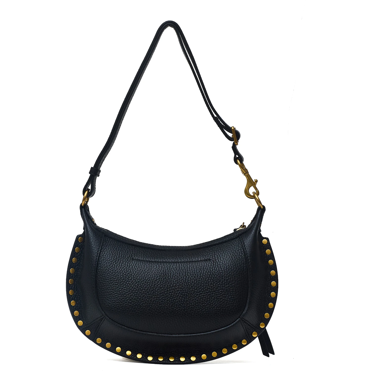 Oskan Moon Grain Leather Shoulder Bag
