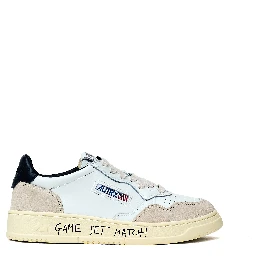 Sneakers Medalist Low In Pelle, Suede Con Lettering