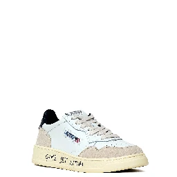 Sneakers Medalist Low In Pelle, Suede Con Lettering
