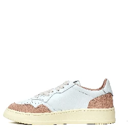 Sneakers Medalist Low In Pelle Soft, Suede Bianco, Phard