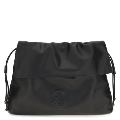 Black Calf Leather Bos Taurus Shoulder Bag