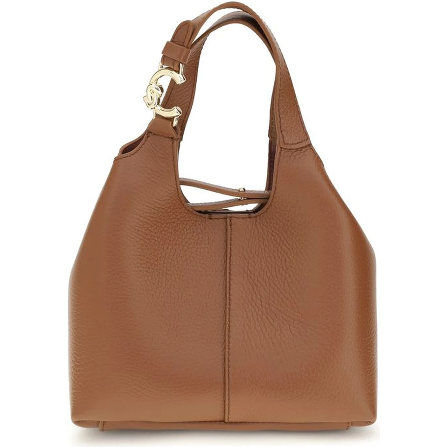 Brown Calf Leather Bos Taurus Shoulder Bag