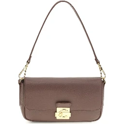 Brown Calf Leather Bos Taurus Shoulder Bag