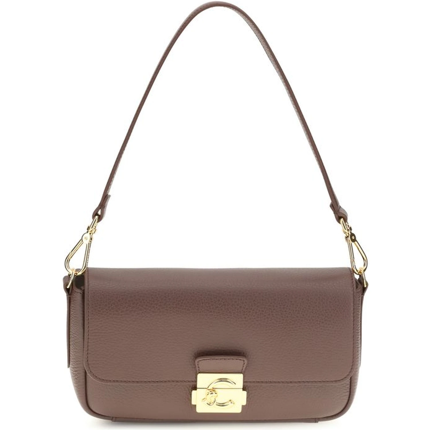 Brown Calf Leather Bos Taurus Shoulder Bag
